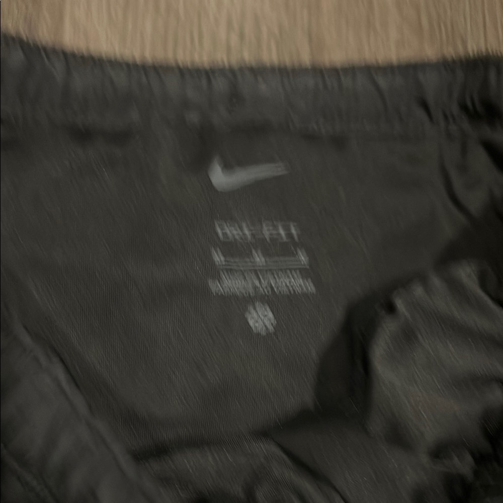 Nike Black Lined Athletic/Run Shorts Moisture-Wicking Lightweight - Men’s Medium - Picture 4 of 9